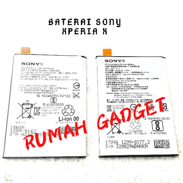 BATERAI XPERIA X F5121 F8131 F8132 LIP1621ERPC