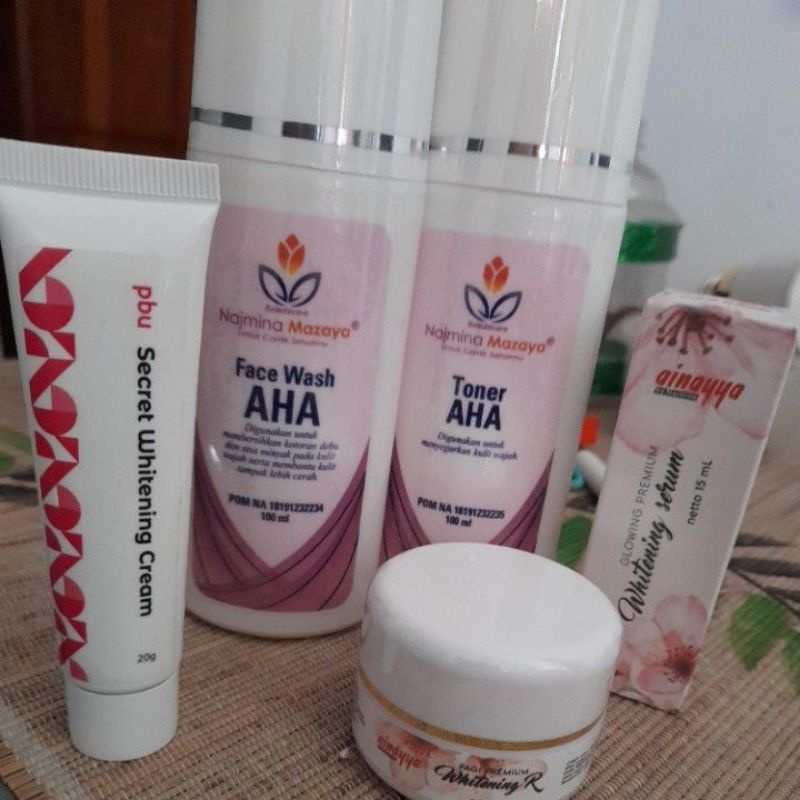 PAKET WHITENING NAJMINA MAZAYA