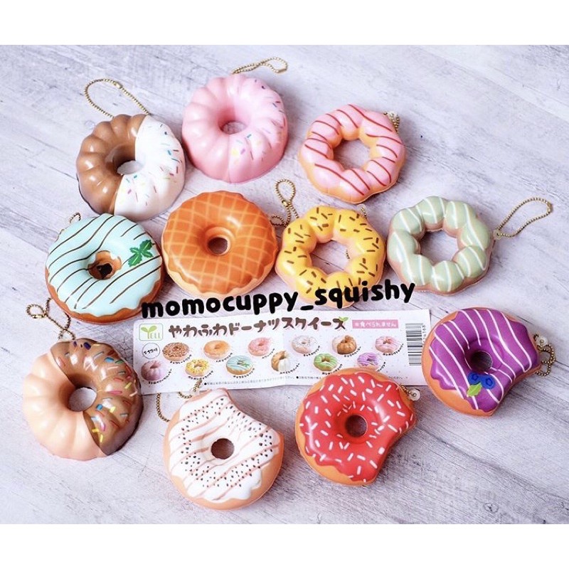 SQUISHY LICENSED KARAKTER sweet donut gachapon ORIGINAL JAPAN