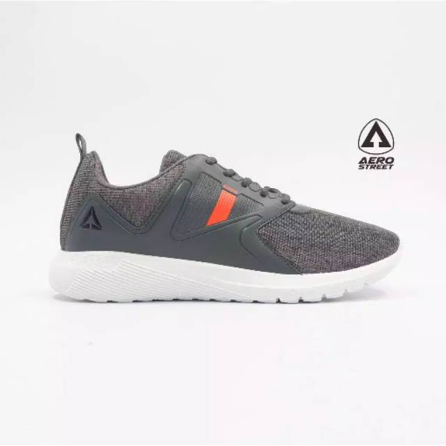 Aerostreet 40-43 Enzo Abu Tua - Sepatu Sneakers Casual Sport Sekolah