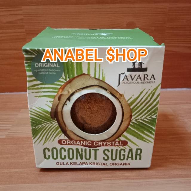 

Javara Organic Crystal Coconut Sugar Gula Kelapa Kristal Organik