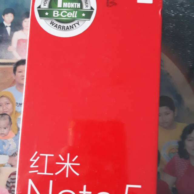 xiomi note 5 RAM 4  ROM 64