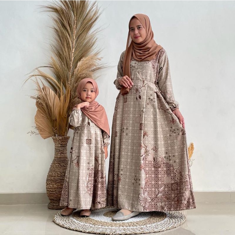 Baju Gamis Wanita Couple Maxmara Terbaru