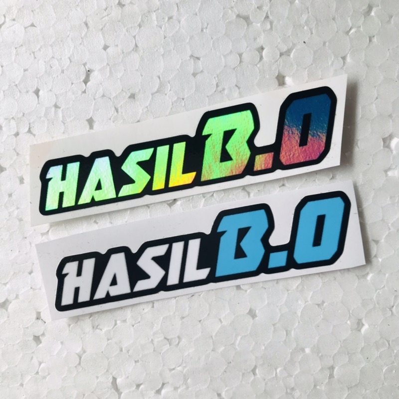 

Sticker Hasil BO Hologram dan Orajet Laminasi Glossy