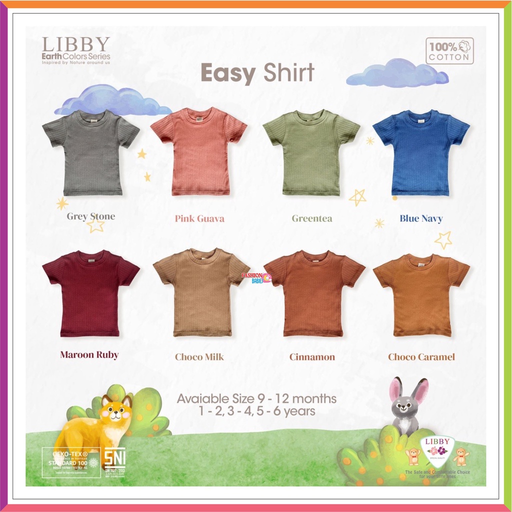 LIBBY EARTH COLOUR EASY TSHIRT | LEGGING | LILO SKIRT 0-6 TH ❤ Fashionbabies ❤