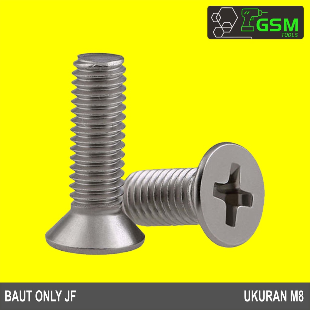 BAUT JF/BAUT GEPENG OBENG UK M8