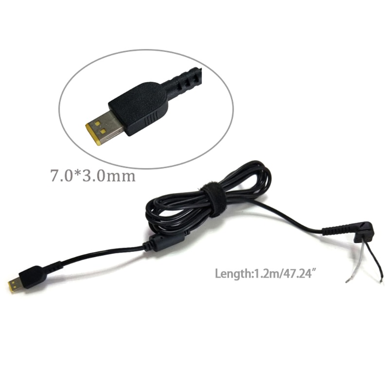 Kabel Power Wires Laptop btsg PVC Line Untuk Thinkpad 7.0x3.0mm Power Adapter