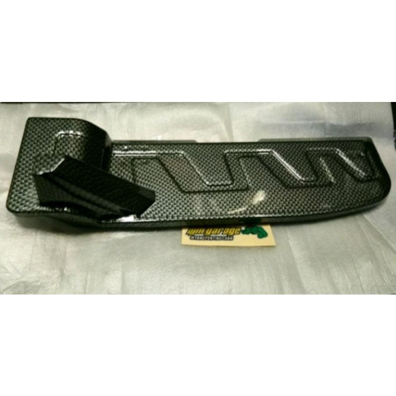 tatakan cvt nouvo Z karbon cover tatakan cvt nouvo carbon printing