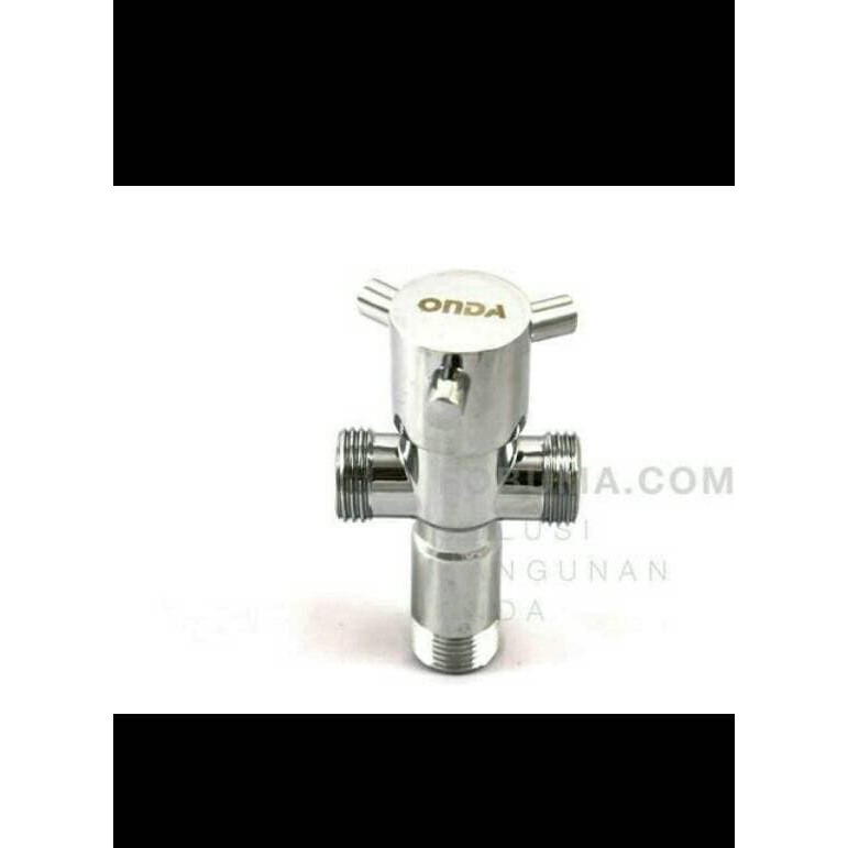 BISA COD Unik kran cabang closet ONDA / keran T kloset onda