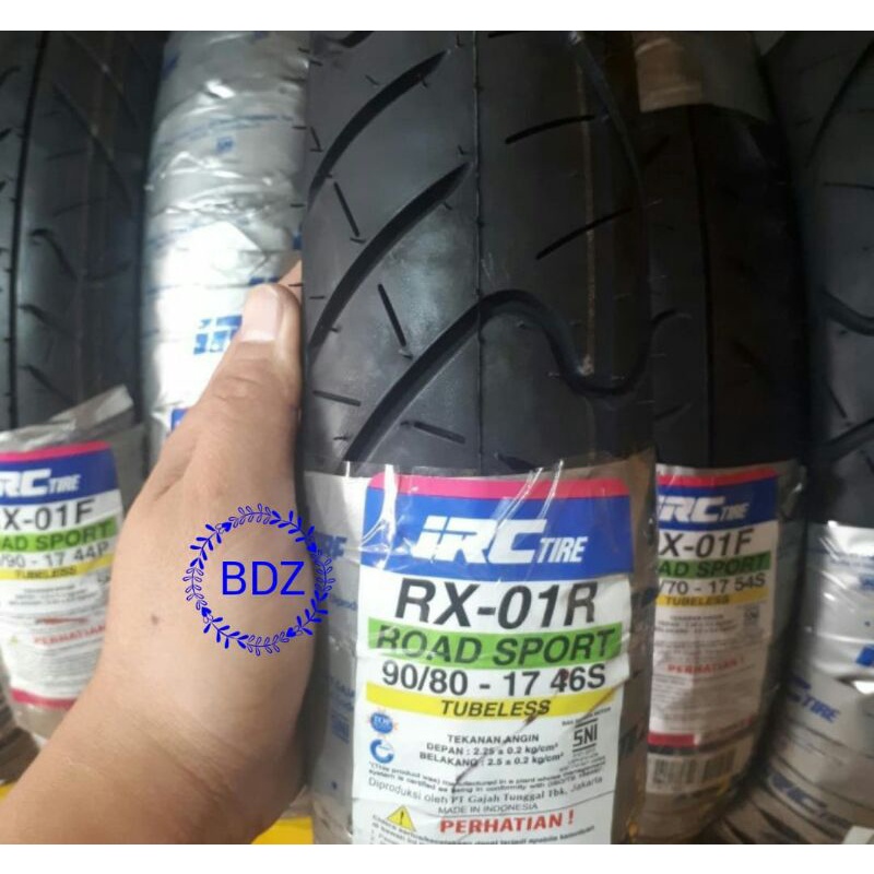 Ban IRC 90/80-17 RX-01/ RX01 (TL)