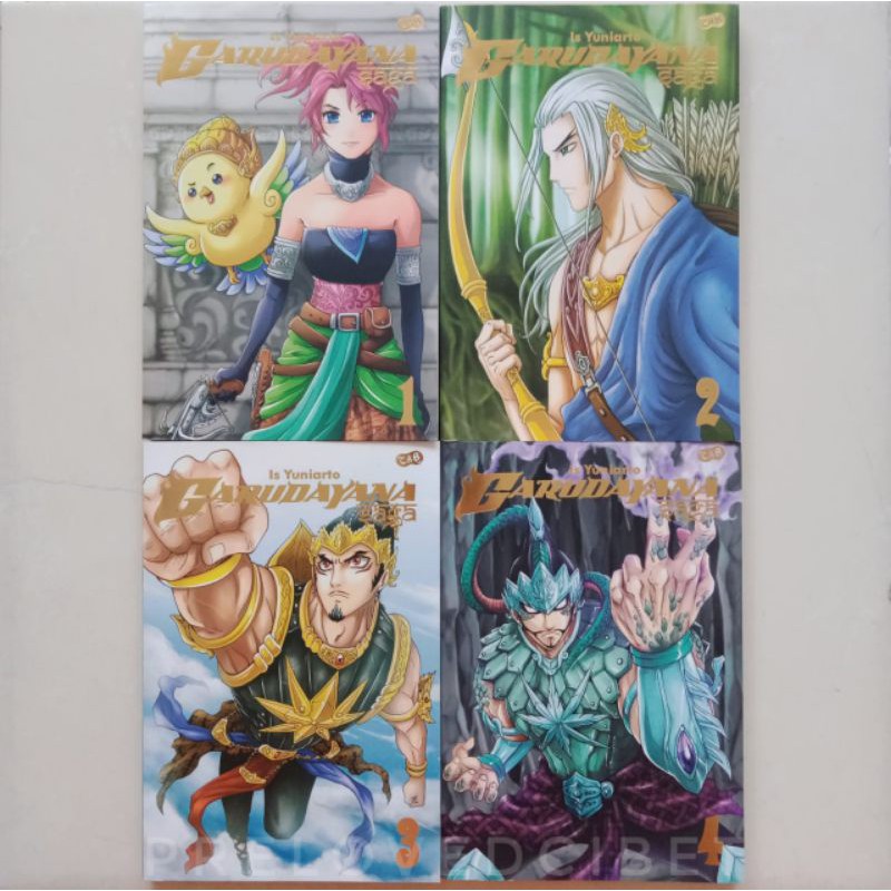 [PRELOVED] Komik Garudayana Saga 1 2 3 4 Original / Komik Remaja / Komik Indonesia / Komik Bekas
