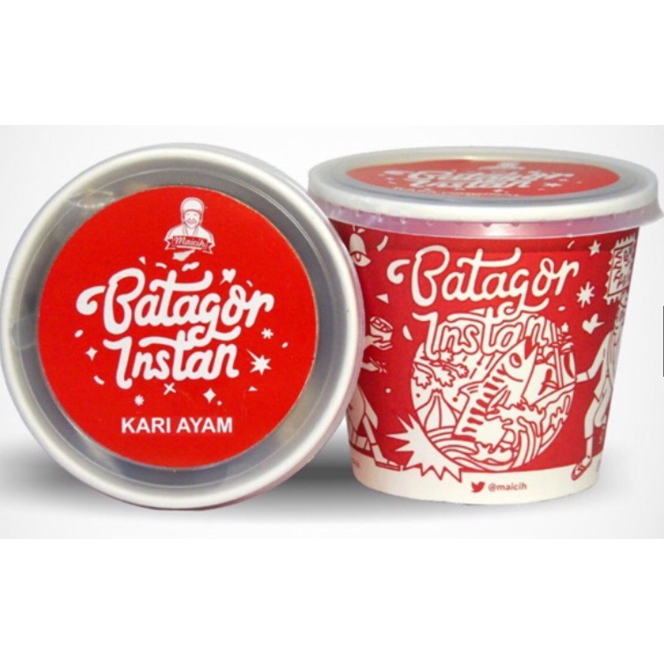 

Batagor Kuah instan pedas Maicih Cemilan instan pedas termurah - Varian Kari Ayam
