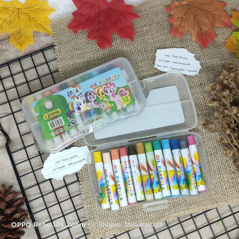 

Crayon mini Murah 12 Warna FREE BUBBLE WRAP