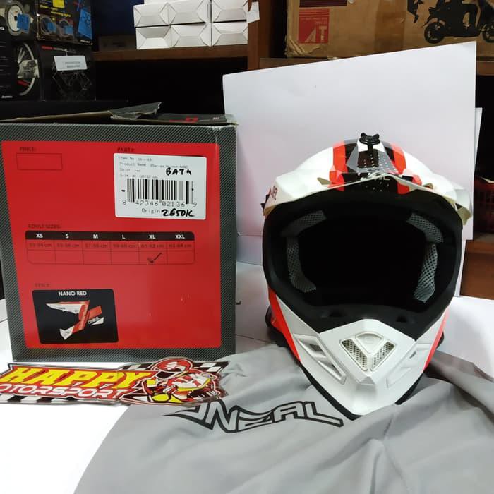 NEW ARRIVAL HELM TRAIL ONEAL 8SERIES NANO RED SIZE XL
