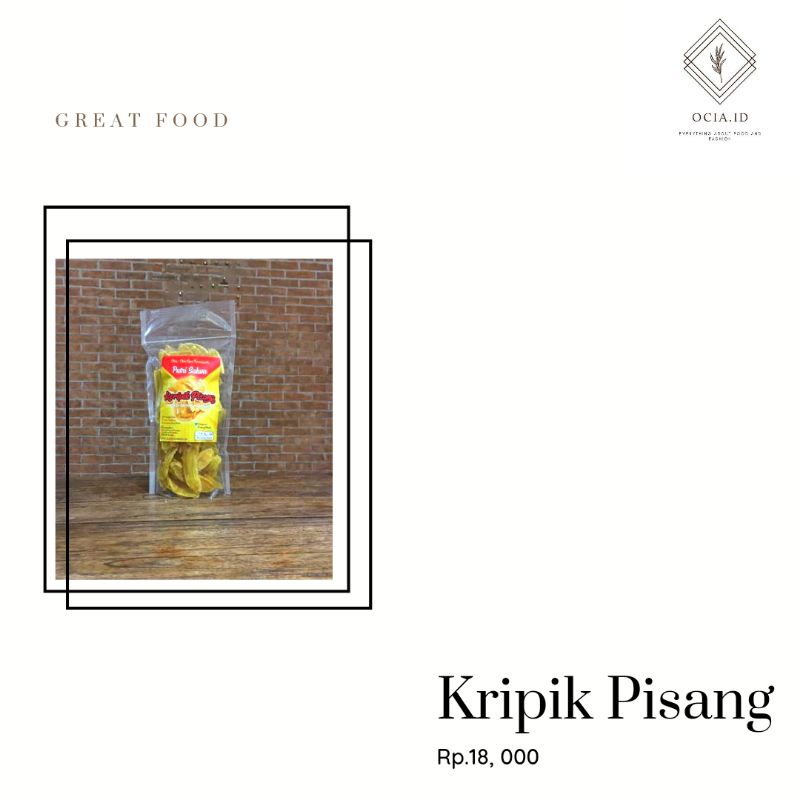 

PUTRI SALWA - Kripik Pisang