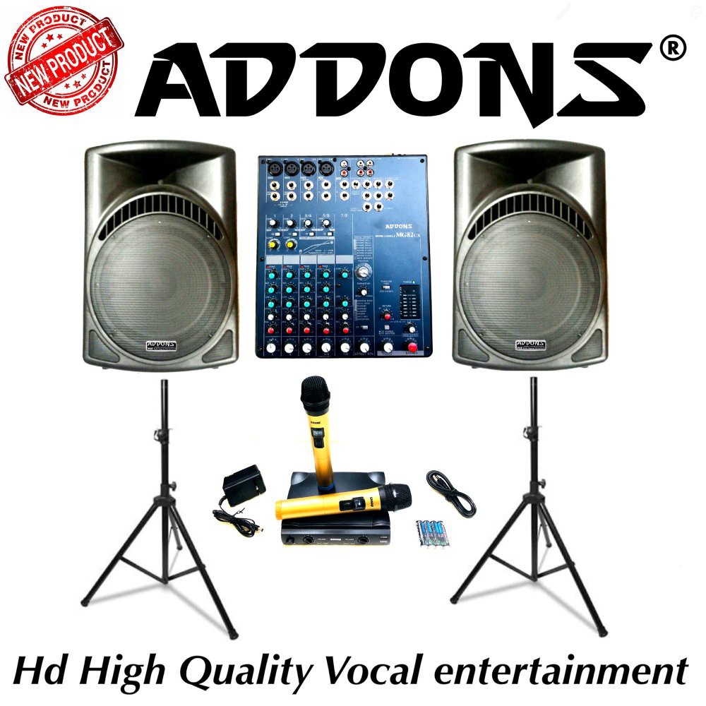 paket sound system karaoke berkwalitas bagus murah 12 inch