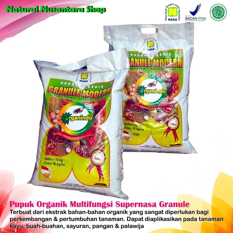 Supernasa Granule / Pupuk Supernasa Granule 10kg / Pupuk Nasa Original