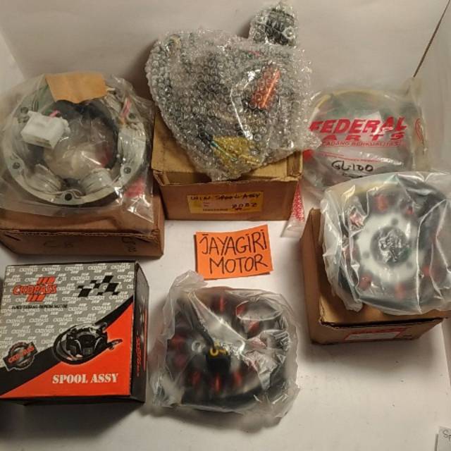 Spool Assy Win CS1 Beat FI Stator Comp Fulser Pulser Spull Spol Spul Spoll Coil Ori 100 Honda DSK