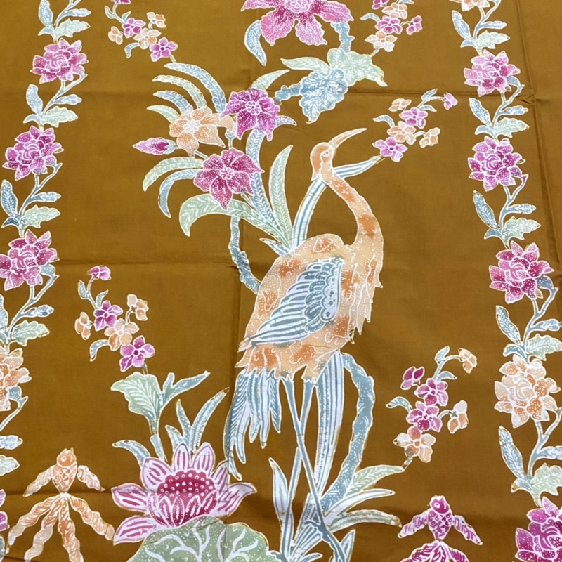 SBKB01C03 - Sarung Encim / Batik Encim Katun Cap Kombinasi Tulis Pekalongan