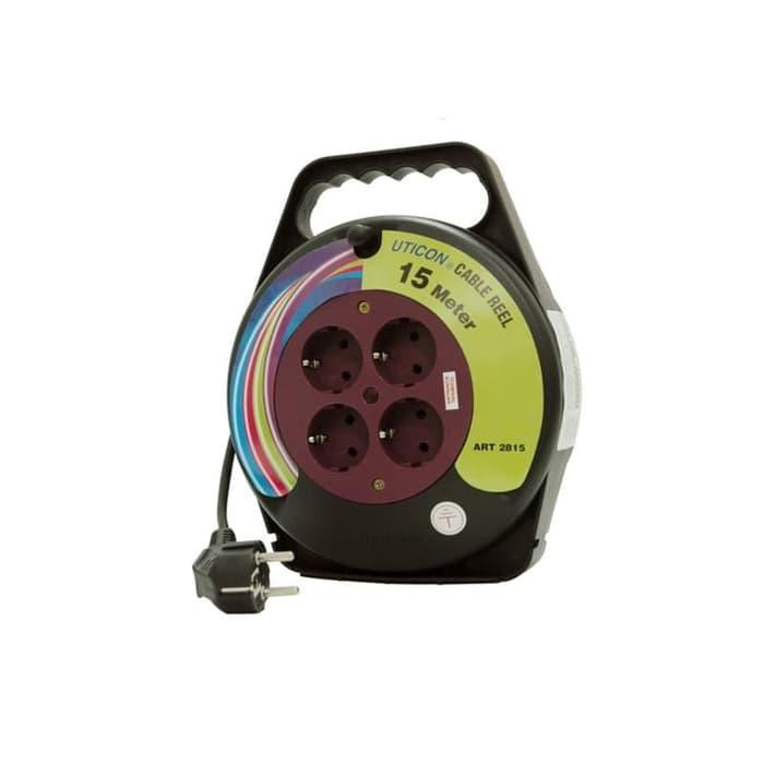 UTICON KABEL ROLL 15 METER CR-2815 / KABEL ROLL 15 METER 4 LUBANG