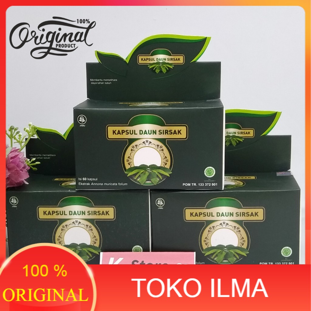 

Kapsul Daun Sirsak Naturafit Original Obat Herbal Anti Kanker Tumor Diabetes Isi 60 100% ORIGINAL