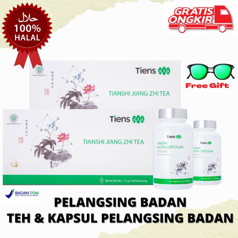 (TERLARIS) TEH PELANGSING BADAN, TEH PELANGSING BADAN, OBAT DIET 100% ORIGINAL, KAPSUL PELANGSING BA