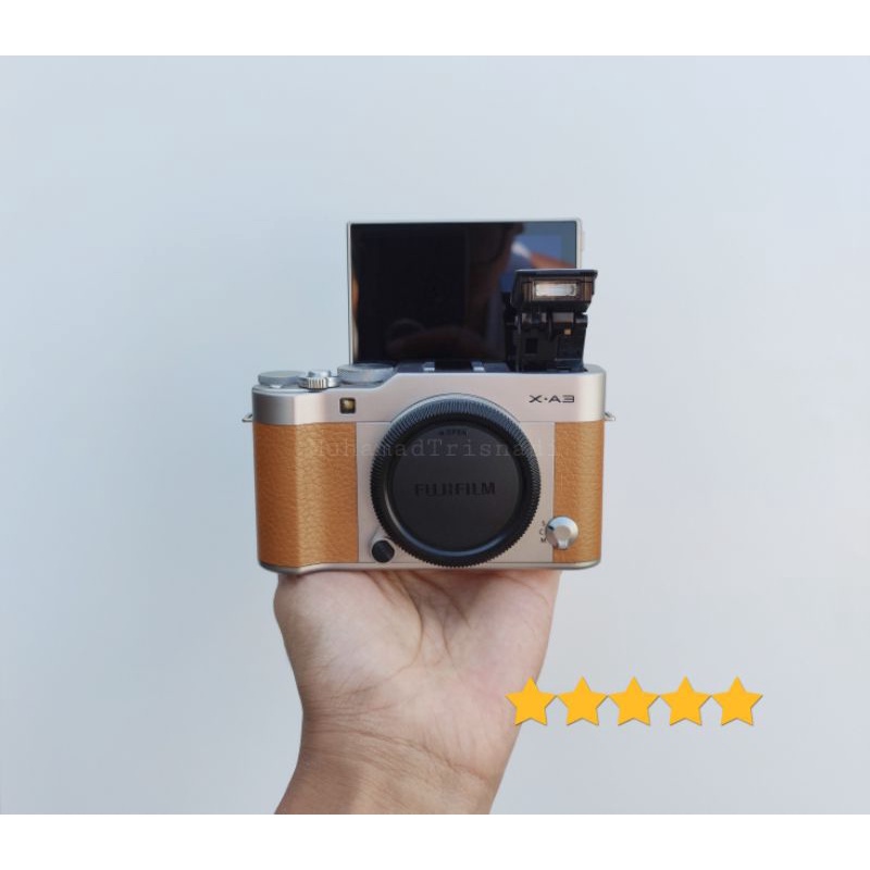 Camera Kamera Mirrorless Fujifilm XA3 Body Only Coklat Murah