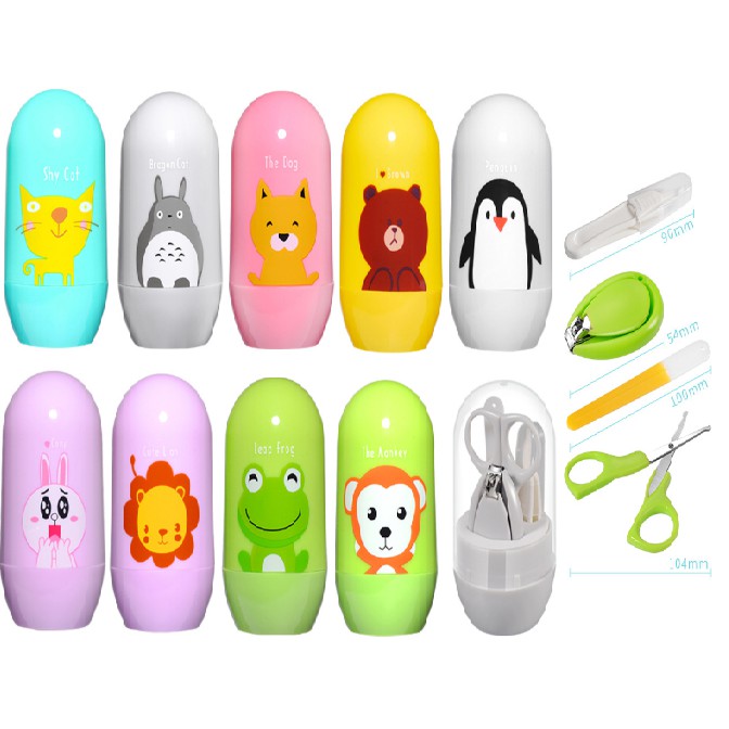 Set Gunting Kuku Bayi Manicure Set Anak Karater