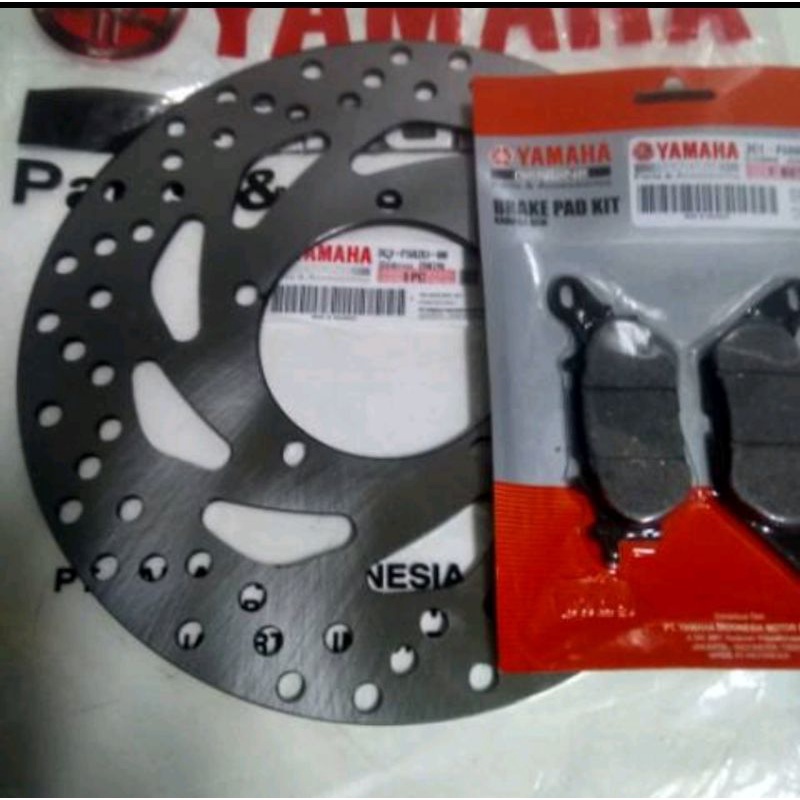 Piringan Cakram Depan Plus Kampas Rem Yamaha Vixion Old Vixion New Vixion NVL