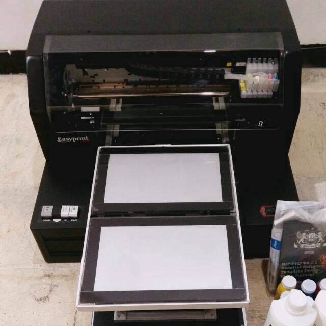 Paket komplit Printer DTG GEN3 DL1 include heatpress