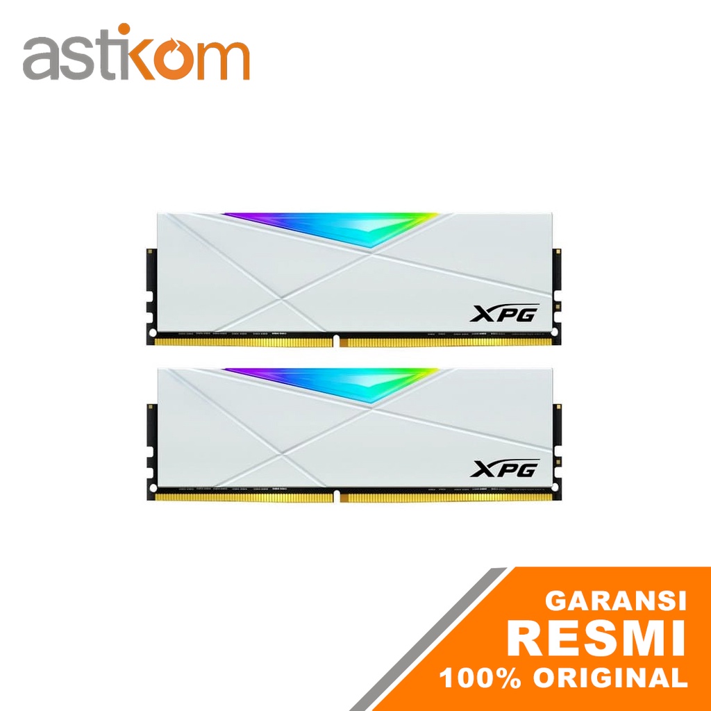 RAM PC ADATA XPG SPECTRIX D50 2X8GB DDR4 3200MHz White RGB