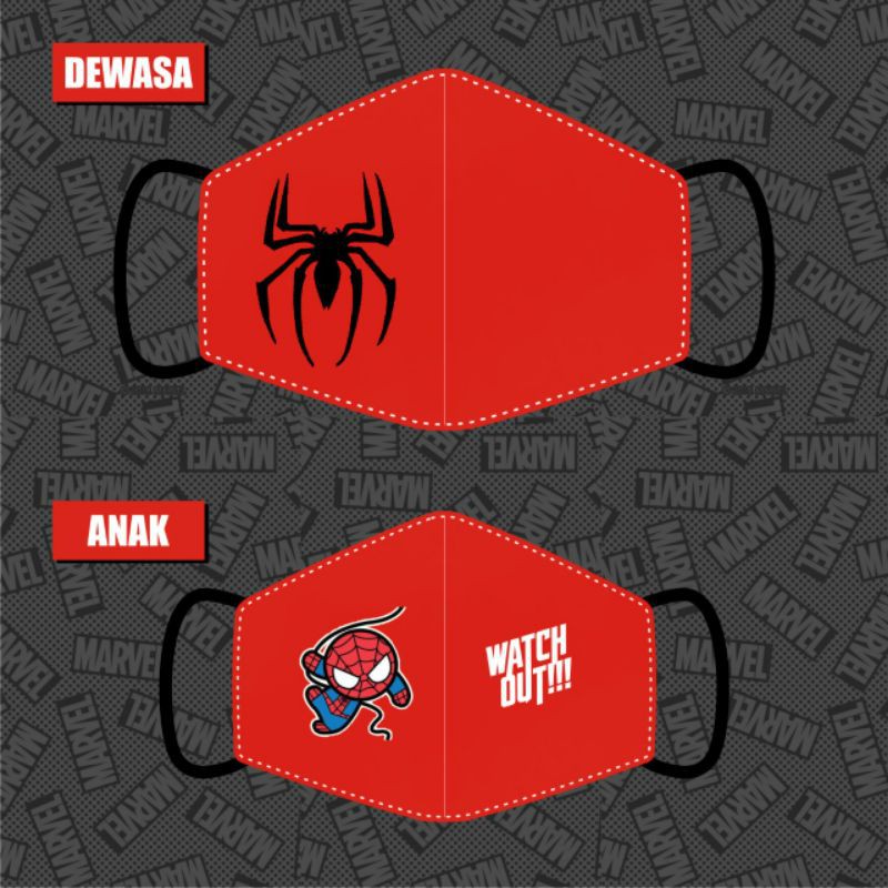 Masker SUPERHEROES Series - SPIDERMAN