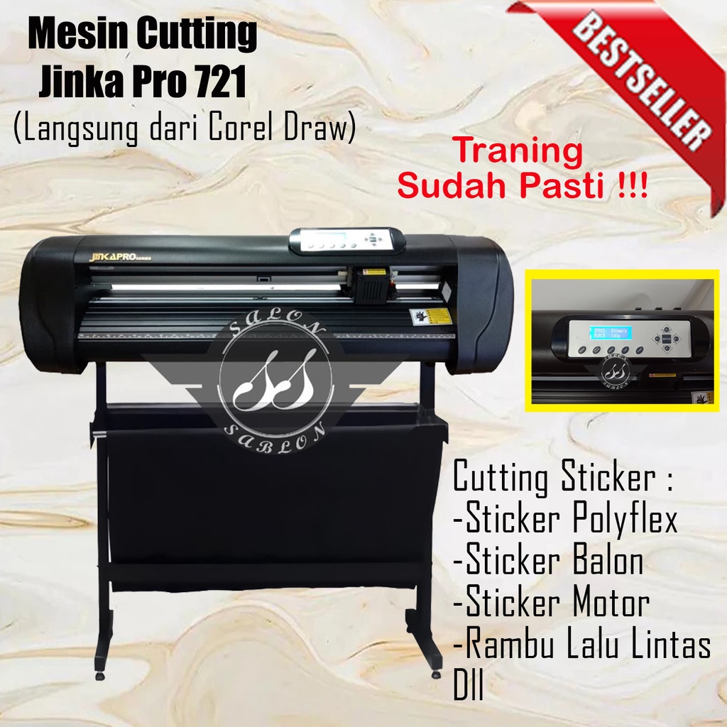 

Mesin Cutting Sticker 721 Pro Led / 721 Pro AC ( Auto Contour ) - CORELDRAW
