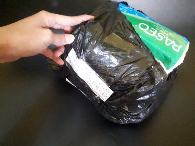 Kantong Plastik Kresek Loco Hitam Tipis Ekonomis 15 X 30