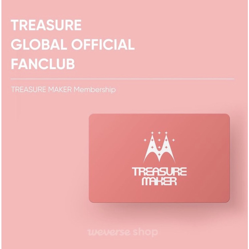 [TREASURE GLOBAL OFFICIAL FAN CLUB TREASURE MAKER MEMBERSHIP] - MEMBERSHIP | MEMBERSHIP KIT