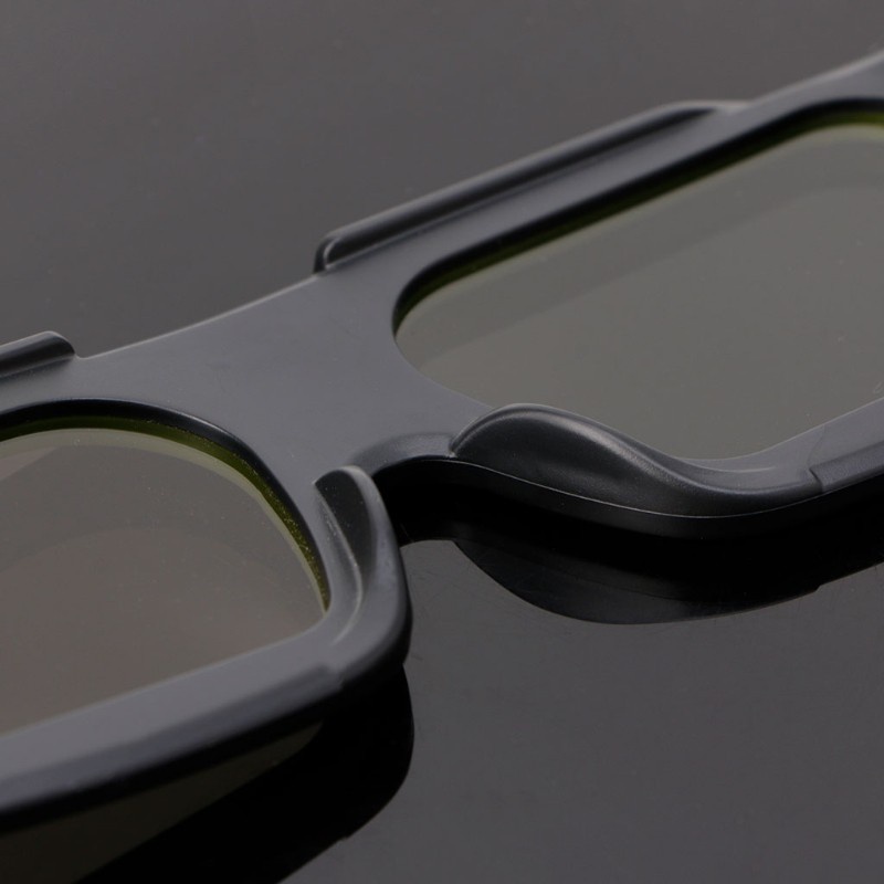 Cre Kacamata Polarisasi 3d Frame Bulat Warna Ganda Untuk Tv 3d