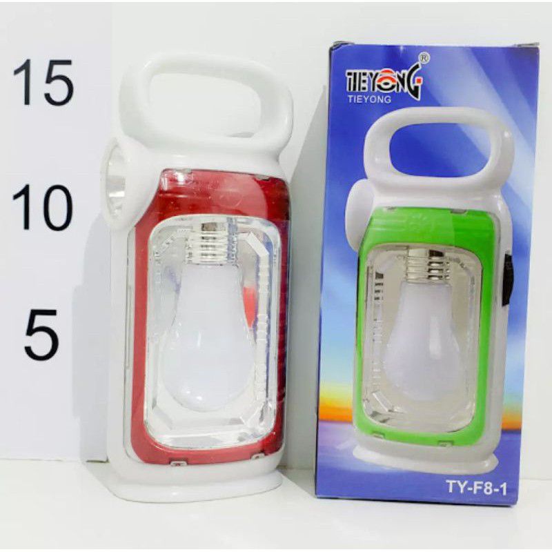 Lampu LED Senter Bohlam Emergency Tieyong TY-F8 Termurah Lampu LED Senter Bohlam tieyong TY-F8 Emergency