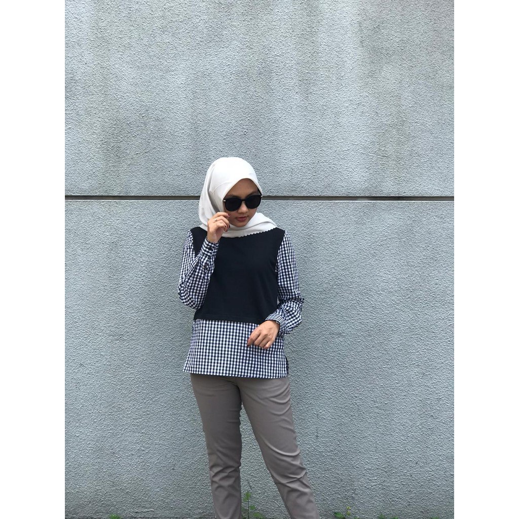 TUNIK FASHION WANITA MURAH STYLE KEREN / ARIONA Devina Blouse