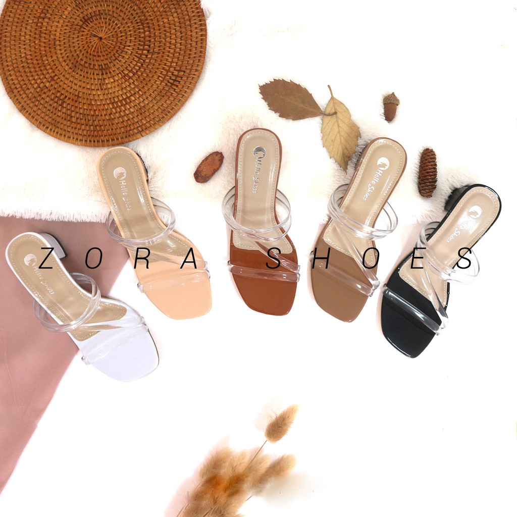 Sandal Wanita Zora Heels Wanita Syeila