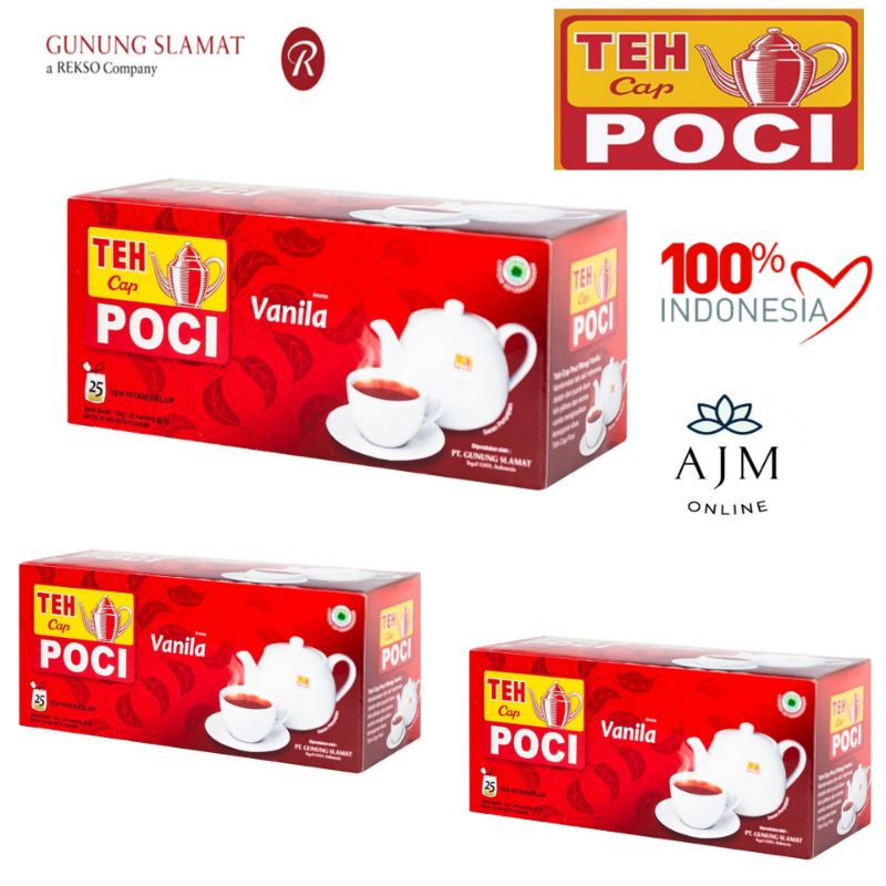 

Teh Poci Aroma Vanila - Celup isi 25