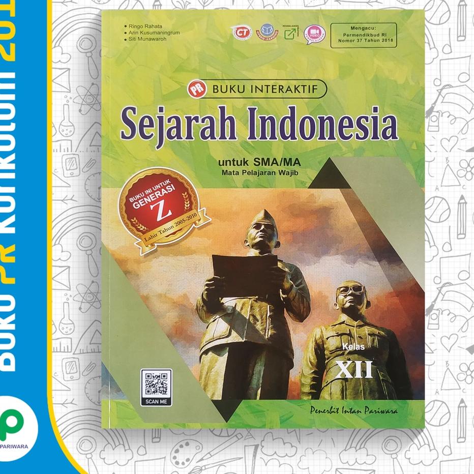 Flash Sale Buku PR Interaktif Sejarah Indonesia Mapel Wajib SMA/MA Kelas 12 - Intan Pariwara ✔
