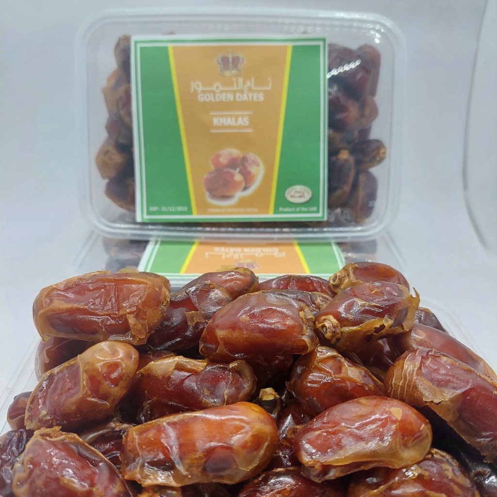 kurma khalas AL SAAD  500gr [free box mika]