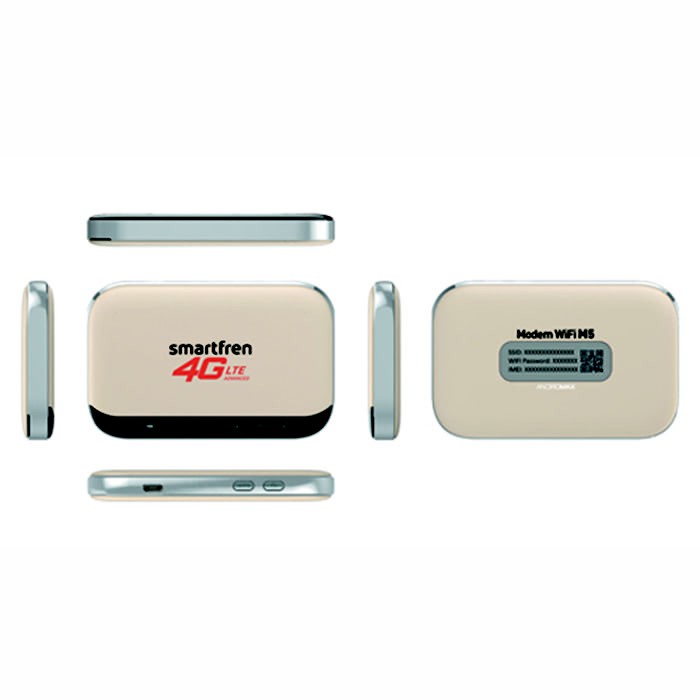 SMARTFREN MIFI M5 + GRATIS INTERNET 6 BULAN 70GB 4G 24 JAM