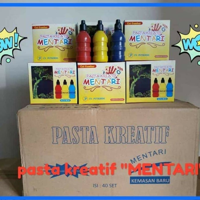 

air-cat- pasta kreatif mentari -cat-air.