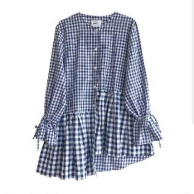 Nadjani Indonesia Fifa Blue Blouse