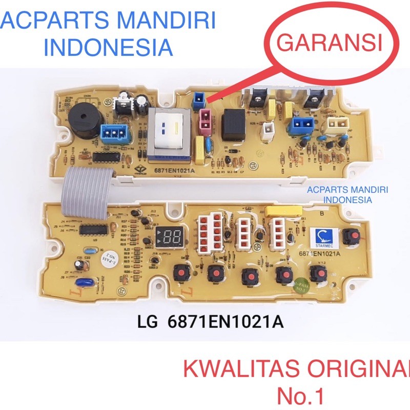 Modul mesin cuci Fuzzy Logic LG WF-F781TC (021A)