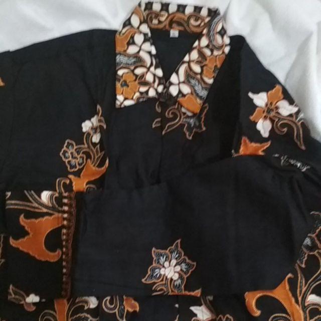 Kemeja Batik Baha Store Kode 431 Motif Kembang Parang Batik Pria Lengan Panjang Size M L Xl Xxl
