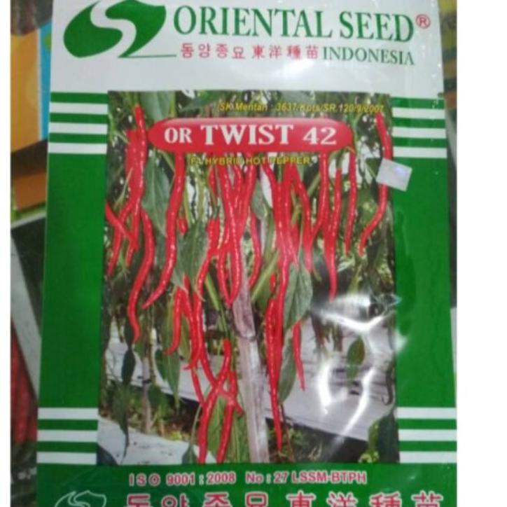 Bagus Banget.. Benih Cabe kriting OR TWIST 42 F1 | dari Oriental seed ASLI