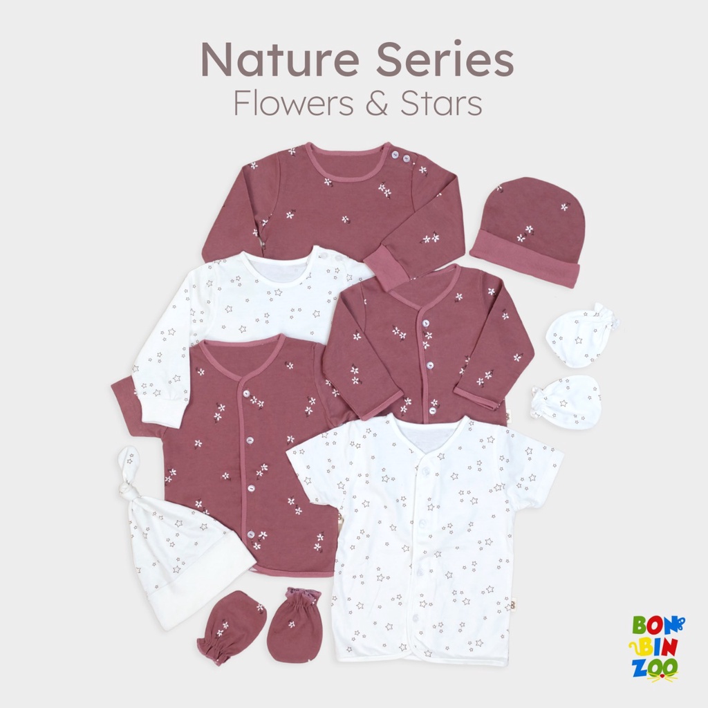 BONBINZOO HOTPANTS KANCING DEPAN - NATURE SERIES