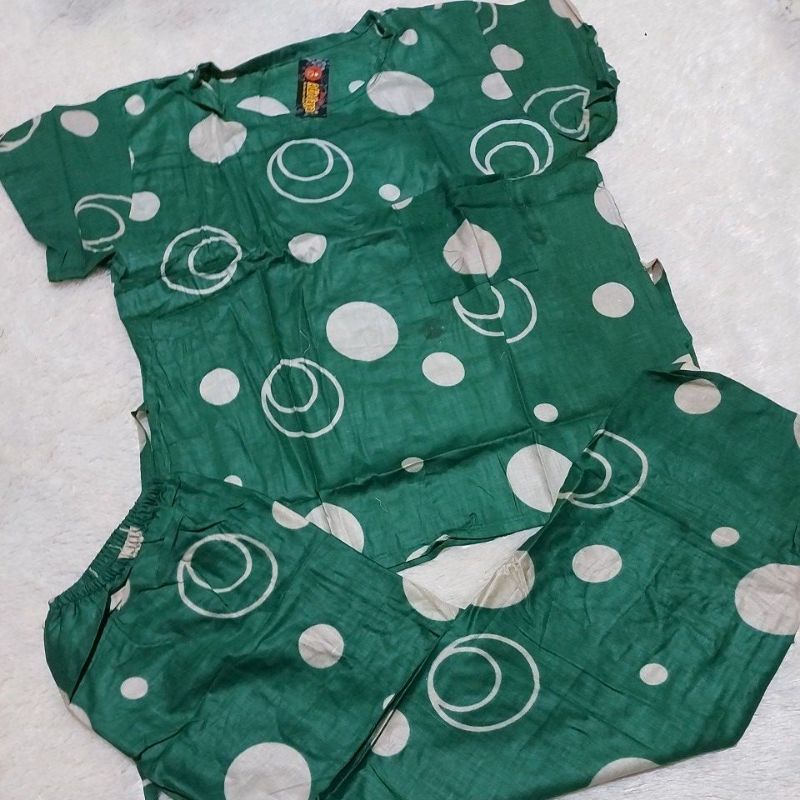 ONE SET PIYAMA CP TIEDYE WANITA / SET PAJAMAS TIE DYE CELANA PANJANG (etalase1)-Motif 18